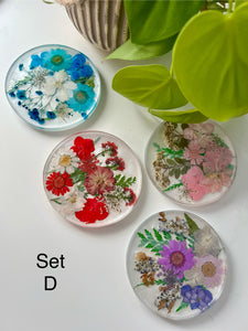 Floral Coaster Sets