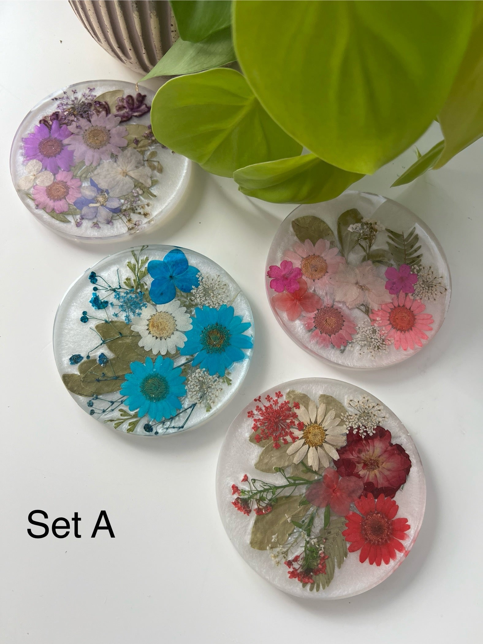 Floral Coaster Sets