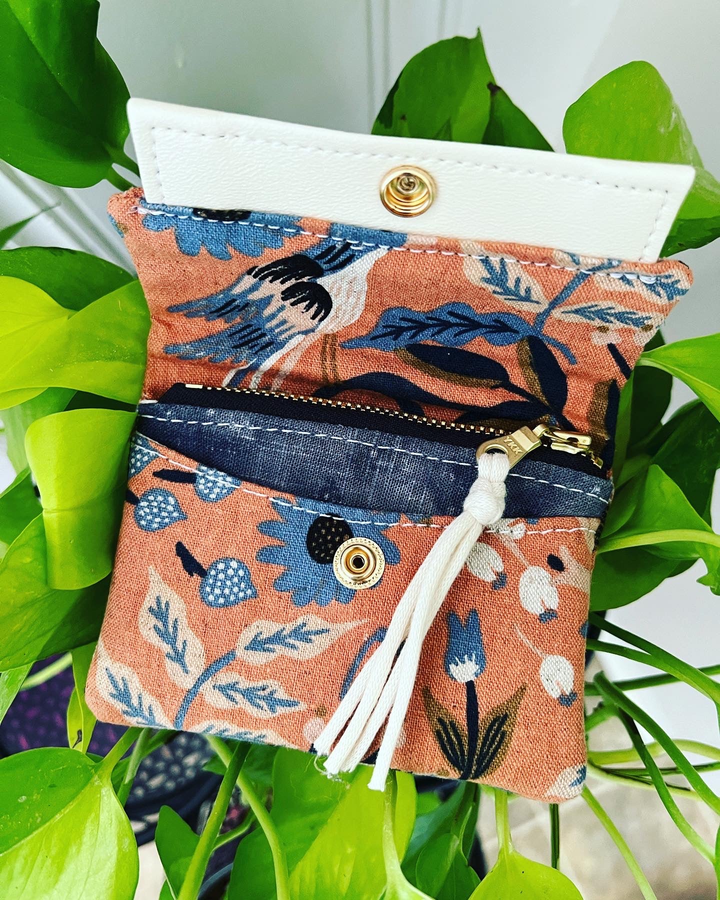 Mini Wallet - “Birds of a Feather”